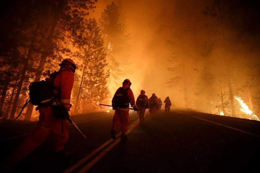 Prisoner firefighters in Yosemite